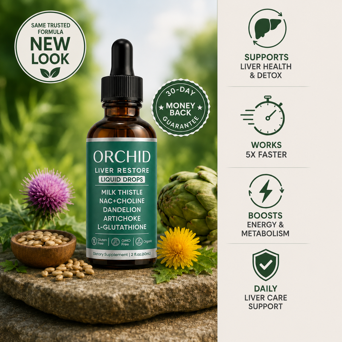 Orchid Complete Liver Support Oral Soloution