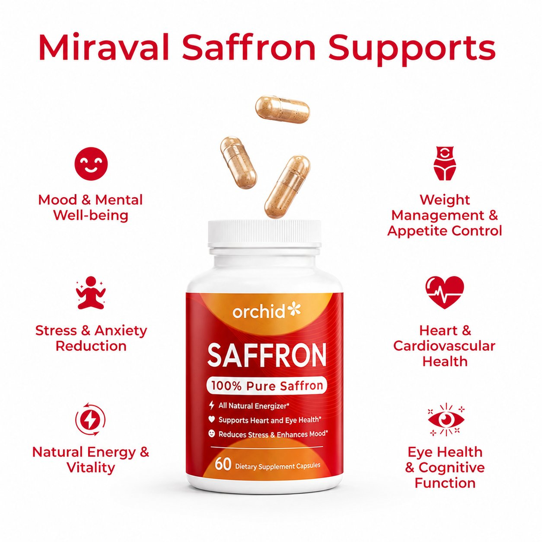 Orchid Pure Saffron Extract Capsules