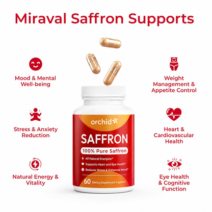 Orchid Pure Saffron Extract Capsules